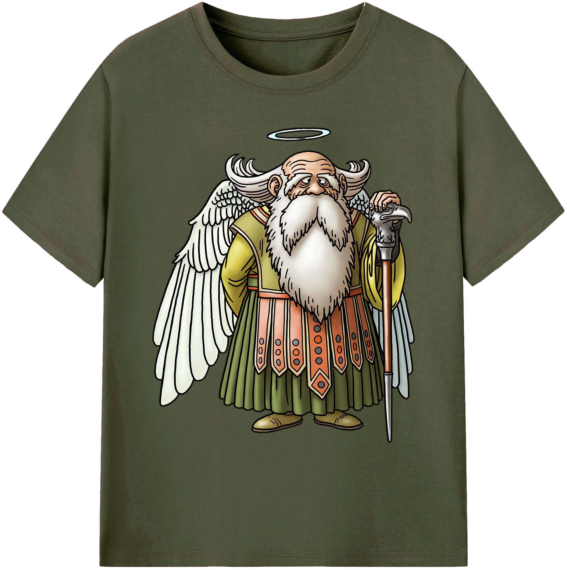 （画像用） ドラゴンクエスト Doragon Kuesuto Dragon Quest 綿100％ メンズ半袖Tシャツ｜肌触りやわらか＆通気性